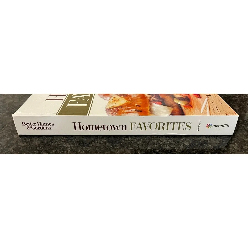 Better Homes Gardens Hometown Favorites Cookbook Recipes Parties Gatherings 2017
